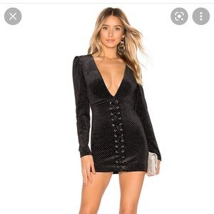 Never worn H:ours sparkly velvet dress xxs